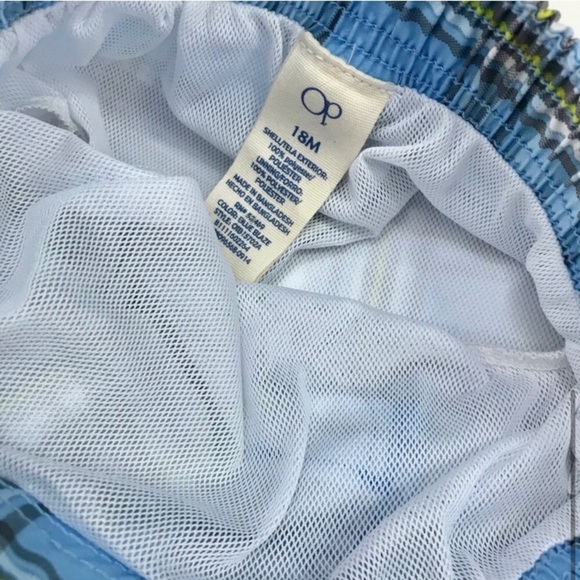 •OP• NWT plaid swim trunks - Picture 4 of 4